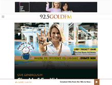 Tablet Screenshot of goldfm.com.au